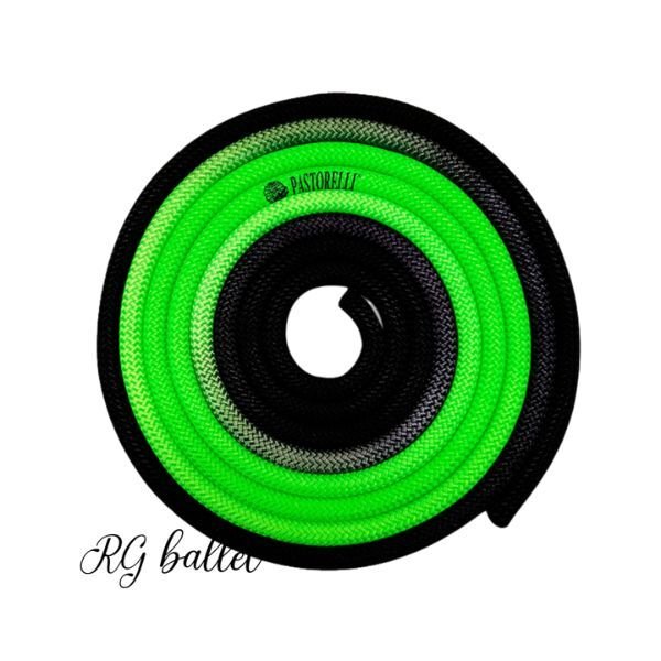 İp 3m Pastorelli model. New Orleans rengi Yeşil-Siyah FIG Onaylı. No: 04265