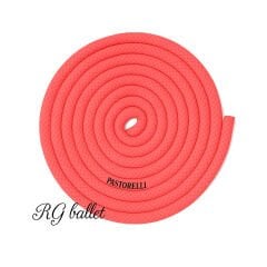 Pastorelli Ritmik Cimnastik İpi 3 m - New Orleans Mercan Pembe 02715 (FIG)
