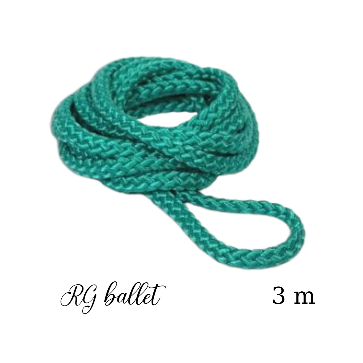 Antrenman ipi. 3 m - Parlak Yeşil / Neon Yeşili