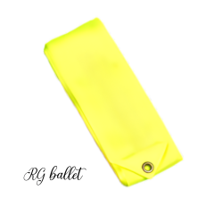 Amaya Ritmik Cimnastik Antrenman Kurdelesi - Sarı (4 m çubuk dahil)