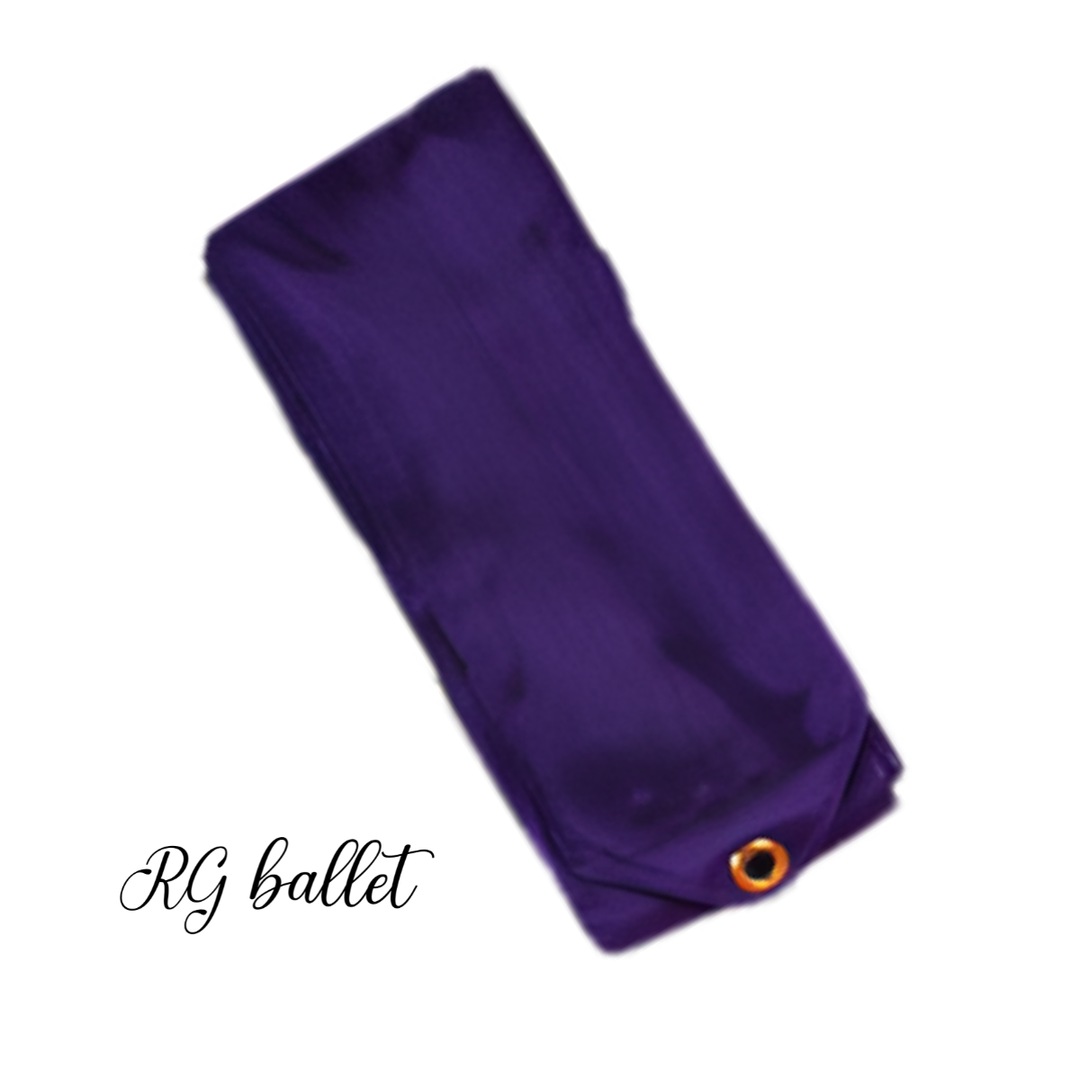 Ritmik Cimnastik Kurdele – Antrenman Kurdelesi - Mor (4 m çubuk dahil)