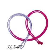 Sasaki Ritmik Cimnastik İpi  M-280TS RSxLD 3m İpi, Raspberri x Lavanta (FIG)