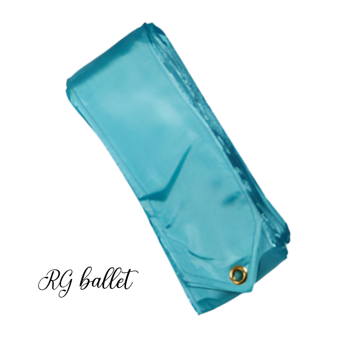 Ritmik Cimnastik Kurdele – Antrenman Kurdelesi - Turkuaz (4 m çubuk dahil)