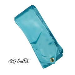 Ritmik Cimnastik Kurdele – Antrenman Kurdelesi - Turkuaz (4 m çubuk dahil)