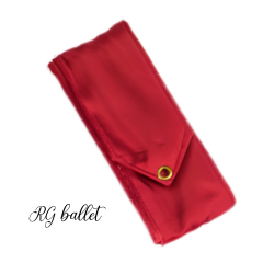 Amaya Ritmik Cimnastik Antrenman Kurdelesi - Bordo (4 m çubuk dahil)