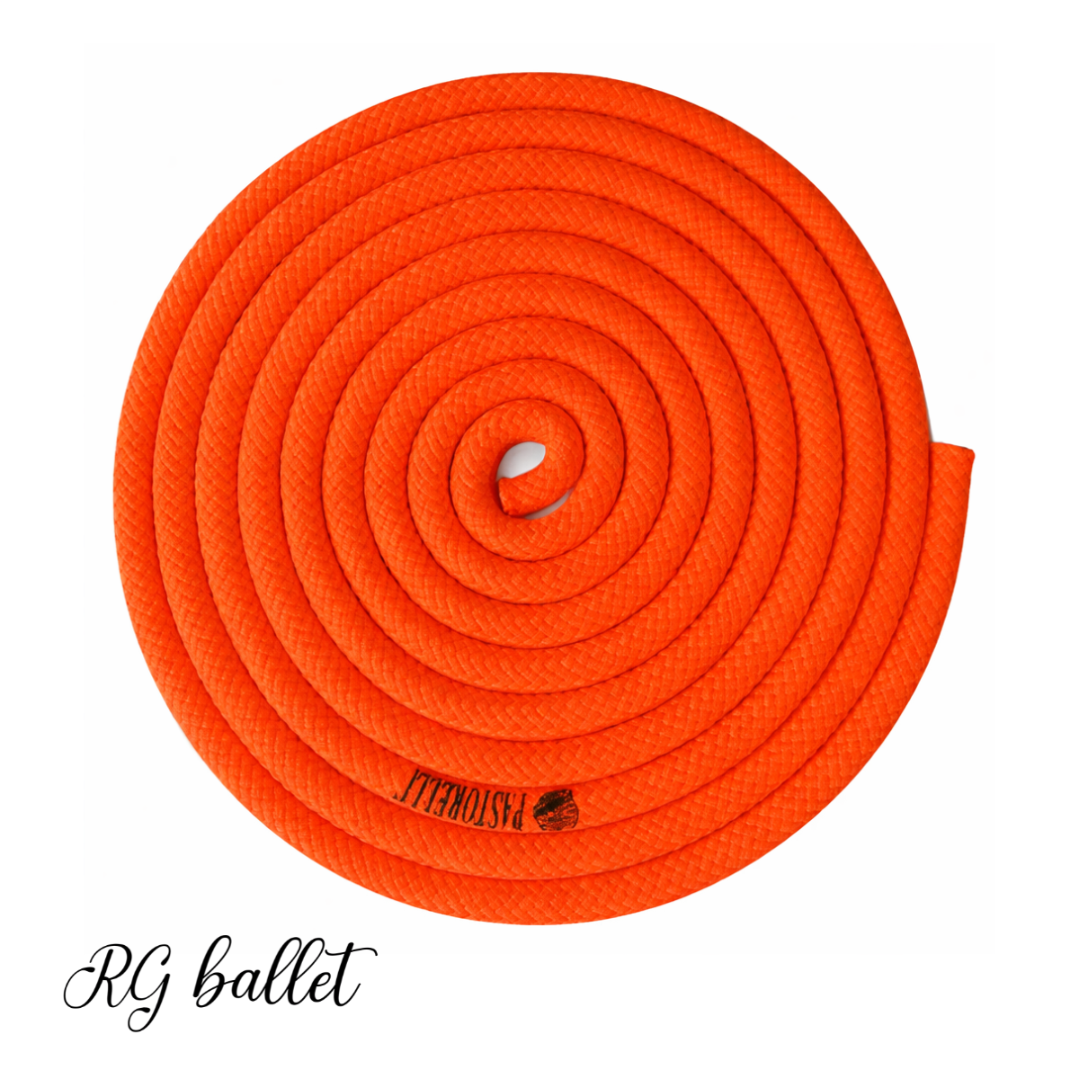 Pastorelli Ritmik Cimnastik İpi 3 m – XFLUO New Orleans Fosforlu Turuncu 04895 (FIG)