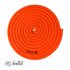 Pastorelli Ritmik Cimnastik İpi 3 m – XFLUO New Orleans Fosforlu Turuncu 04895 (FIG)
