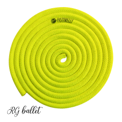 Pastorelli Ritmik Cimnastik İpi 3 m – XFLUO New Orleans Fosforlu Sarı 04896 (FIG)