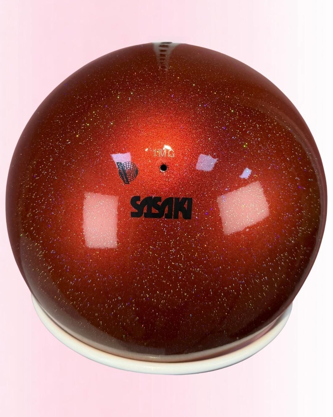 Sasaki Ritmik Cimnastik Topu M-207AU DER – Koyu Kırmızı 18,5cm (FIG)