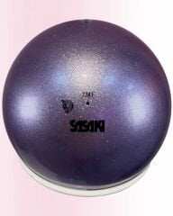 Sasaki Ritmik Cimnastik Topu M-207M LD 18,5 cm – Metalik Mor Purple (FIG)