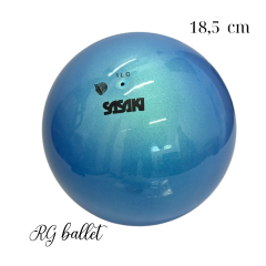 Sasaki Ritmik Cimnastik Topu M-207MG (Magnetic) 18,5 cm – Autumn Blue  / Sonbahar Mavisi (FIG)