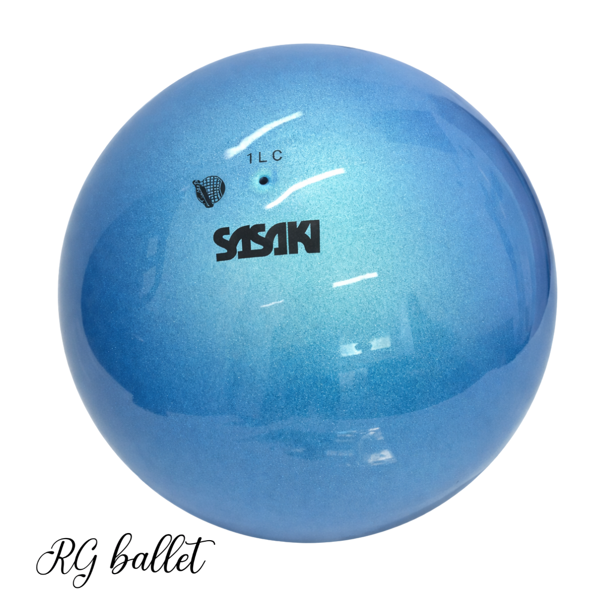 Sasaki Ritmik Cimnastik Topu M-207MG (Magnetic) 18,5 cm – Autumn Blue  / Sonbahar Mavisi (FIG)