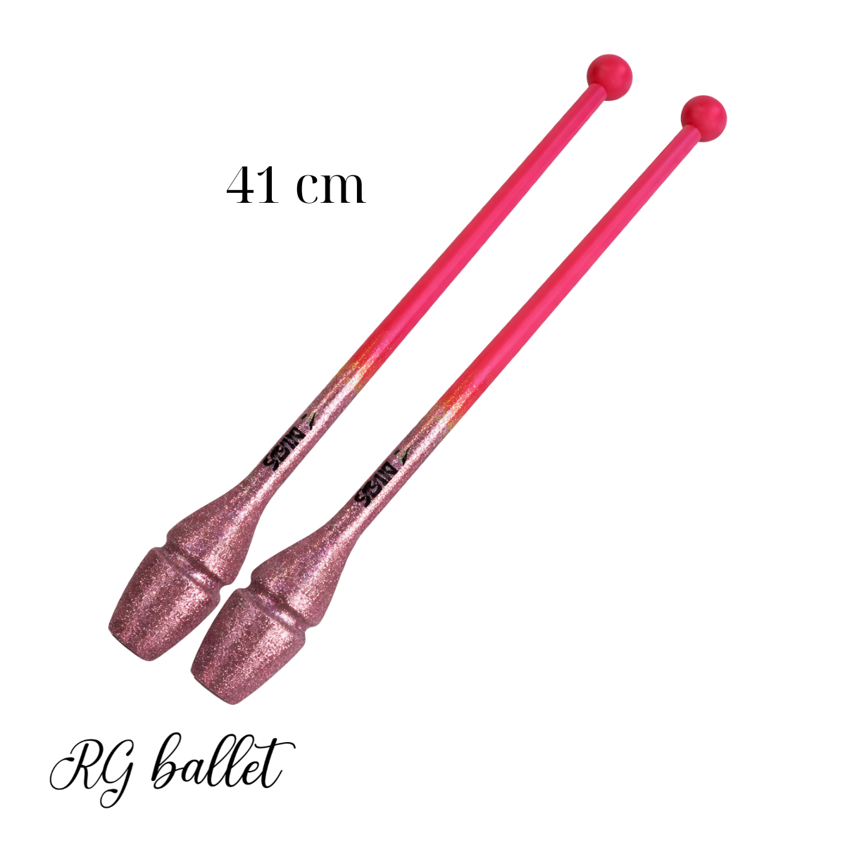Sasaki Ritmik Cimnastik Labutu STRM-34JKGH 41 cm – Fresh Pink / Pink Silver (FIG)