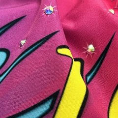 Tuloni Ritmik Cimnastik Top Kılıfı – Wave Fuşya/Mavi (MKR-B03-FUxBU)