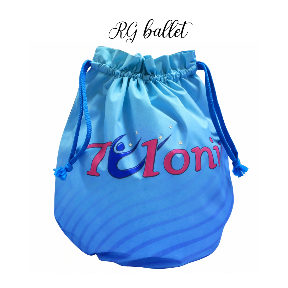 Tuloni Ritmik Cimnastik Top Kılıfı – Wave Açık Mavi/Mor (MKR-B03-LIBUxPP)