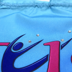 Tuloni Ritmik Cimnastik Top Kılıfı – Wave Açık Mavi/Mor (MKR-B03-LIBUxPP)