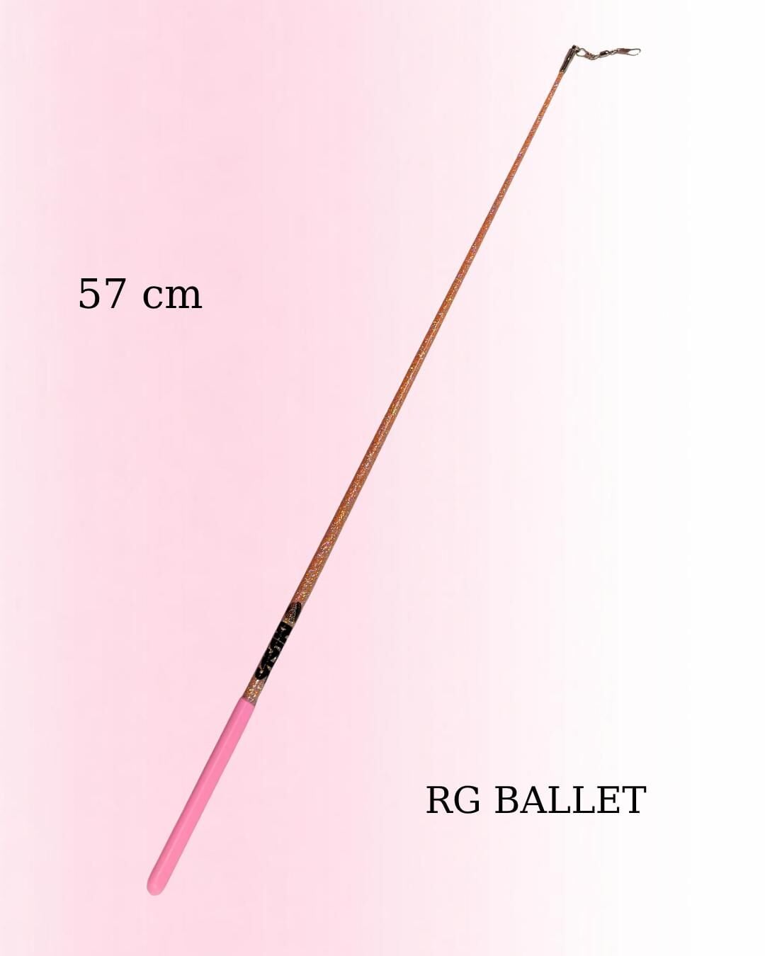Sasaki Kurdele Çubuğu Simli M-781HJK LIOxP - Açık Turuncu/Pembe 57cm (FIG)