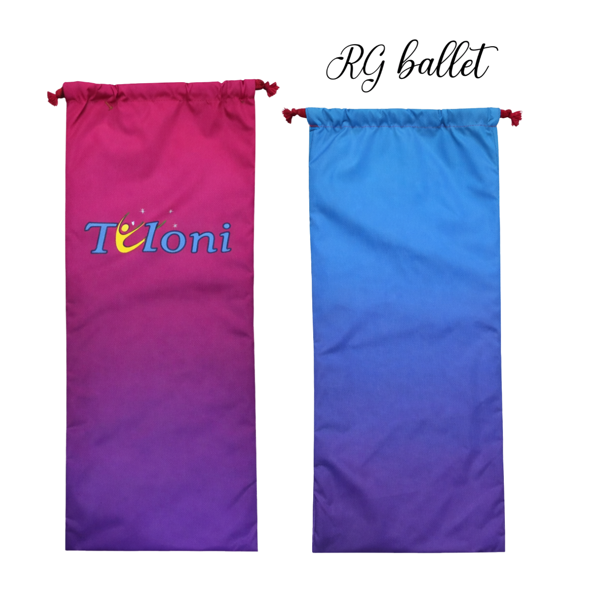 Tuloni Ritmik Cimnastik Labut Kılıfı – Shine Mor/Açık Mavi (MKR-CL05-PPxLIBU)