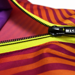 Tuloni Ritmik Cimnastik Kurdele Çubuğu + Kurdele Kılıfı – Wave Mor/Sarı (MKR-STR03-PPxY)