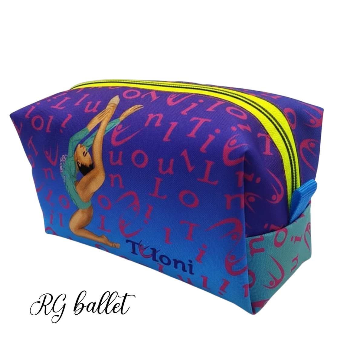 Tuloni Kozmetik Çantası – ZOE Pembe/Mor/Açık Mavi (UB-CB07-PxVIxLIBU)