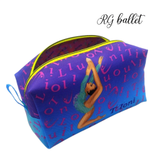 Tuloni Kozmetik Çantası – ZOE Pembe/Mor/Açık Mavi (UB-CB07-PxVIxLIBU)