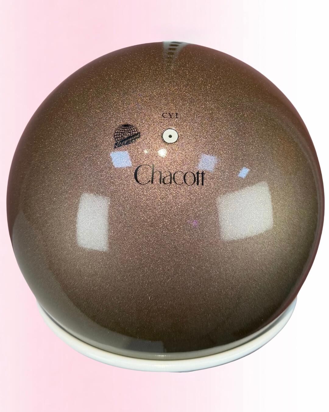 Chacott Ritmik Cimnastik Topu 746 - Gri Gül 18,5cm (FIG)