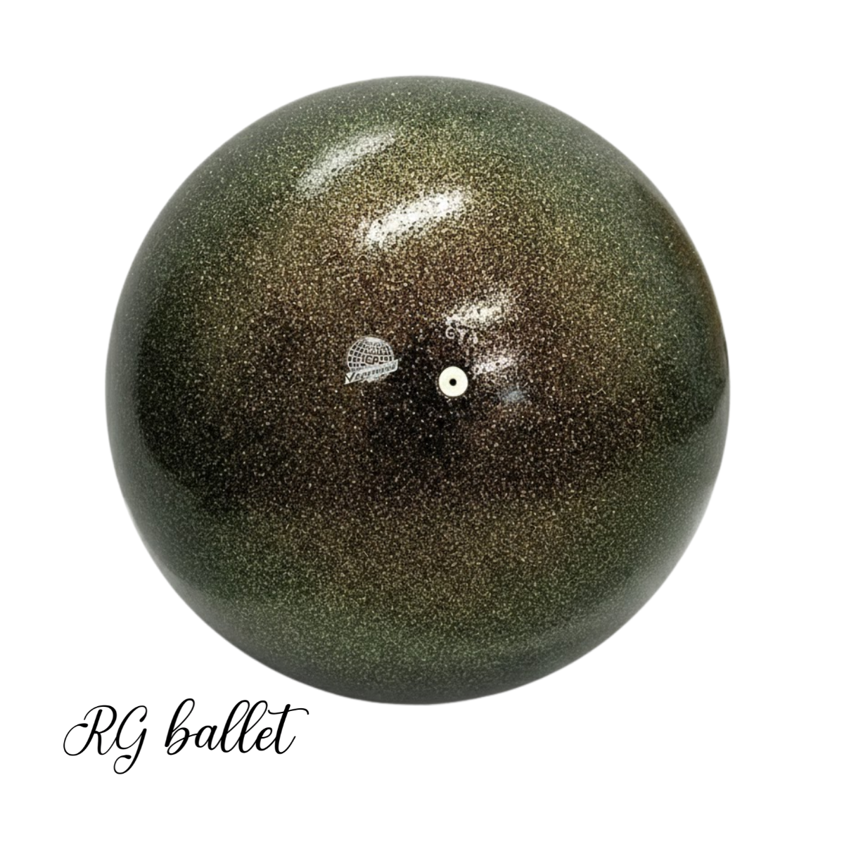 Chacott Ritmik Cimnastik Topu – Shiny 18,5 cm Sepya (FIG)  01948618