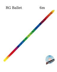 Chacott Ritmik Cimnastik Kurdelesi – Gökkuşağı (Rainbow) 6 m Gradation (FIG) 796