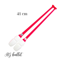 Chacott Ritmik Cimnastik Labutu Combi - 050 BeyazxAçık Turuncu 41 cm (FIG)