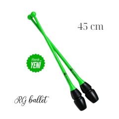 Chacott 45 cm Yüksek Kavrama Kauçuk Labutlar Sarı-Yeşil FIG Art. 05-98133