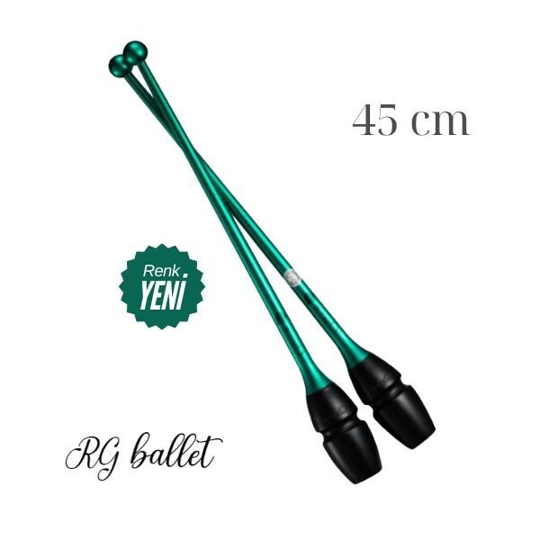 Chacott Ritmik Cimnastik Labutu Hi-Grip - 137 Zümrüt Yeşili 45 cm (FIG)