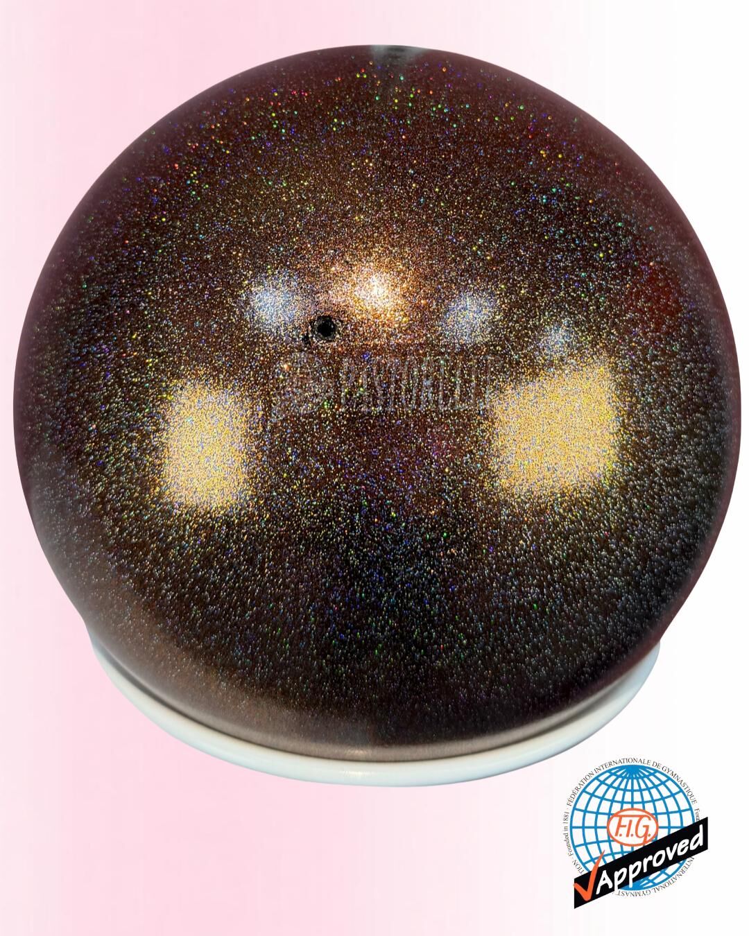 Pastorelli Ritmik Cimnastik Topu 00054 - Jupiter Prizmatik 18,5cm (FIG)