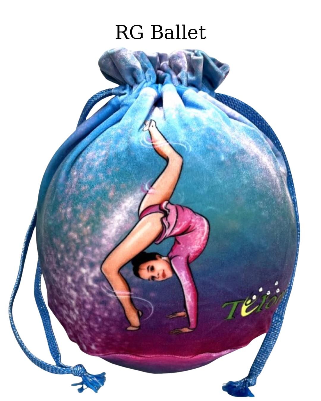 Tuloni Ritmik Cimnastik Top Kılıfı – Fuşya/Turkuaz (FUxTQBU)