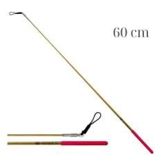 Kurdele Çubuğu  Chacott Metalik Standart 60 cm renk: Altın FIG Onaylı.  Sanat. 50899