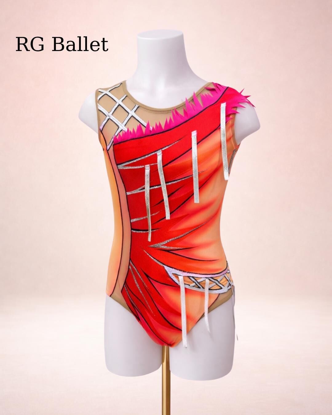 Taşsız Ritmik Cimnastik Mayo – Alevin Dansı (RB-Flare 21 modeli)