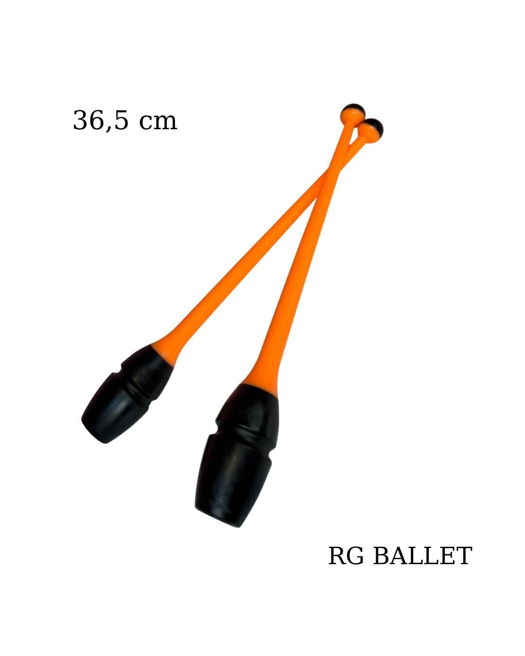 Chacott Ritmik Cimnastik Labutu - 183 Kayısı Turuncusu Black x Apricot 36.5 cm (FIG)