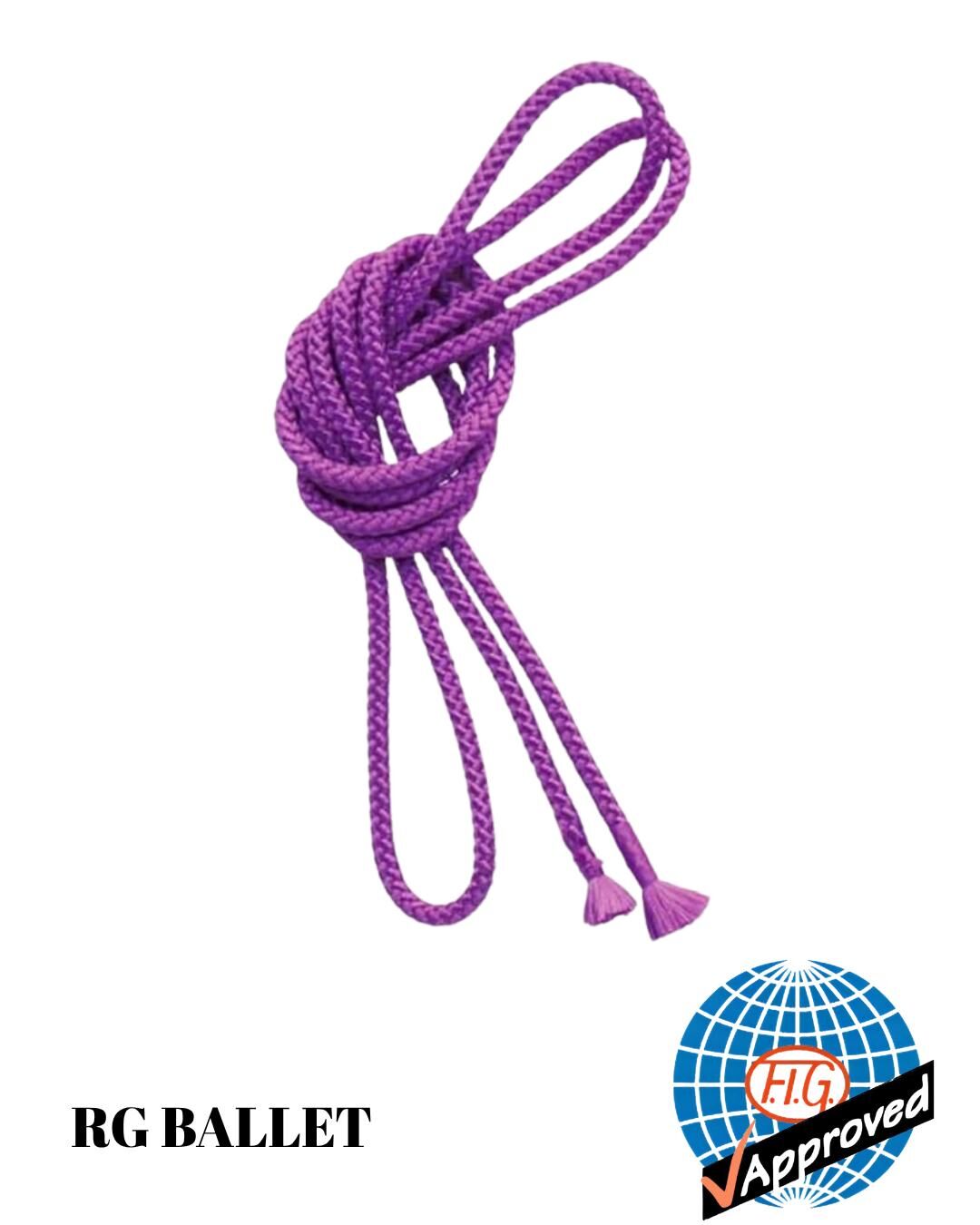 Sasaki Ritmik Cimnastik İpi M-242 VI 3 m – Menekşe (FIG)