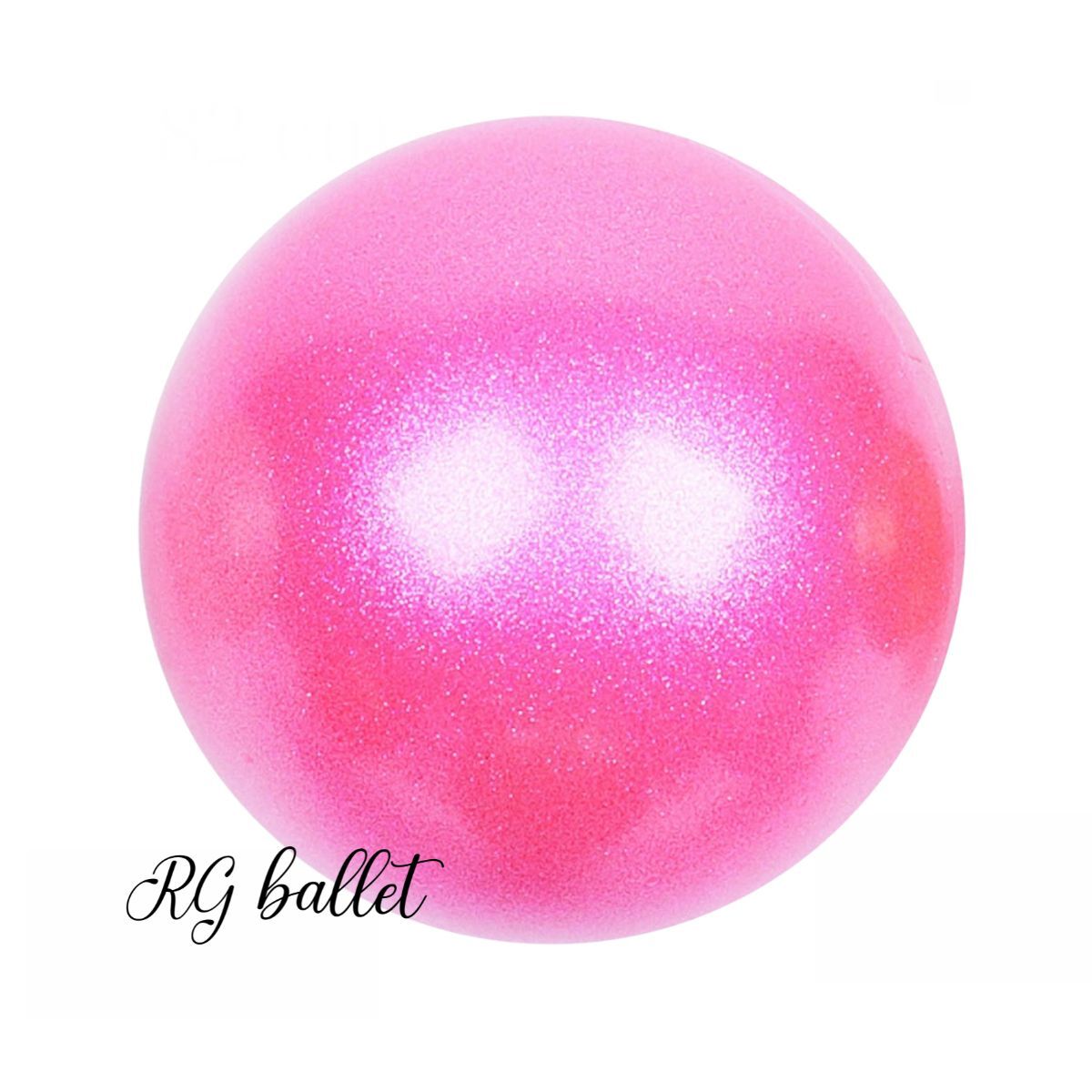 Tecnorubber® GLITTER Yarışma Topu (Fig Onaylı) - Pembe (Florasan)
