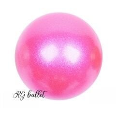 Amaya Tecnorubber Glitter Yarışma Topu Pembe (Fosforlu) 18,5 cm (FIG)