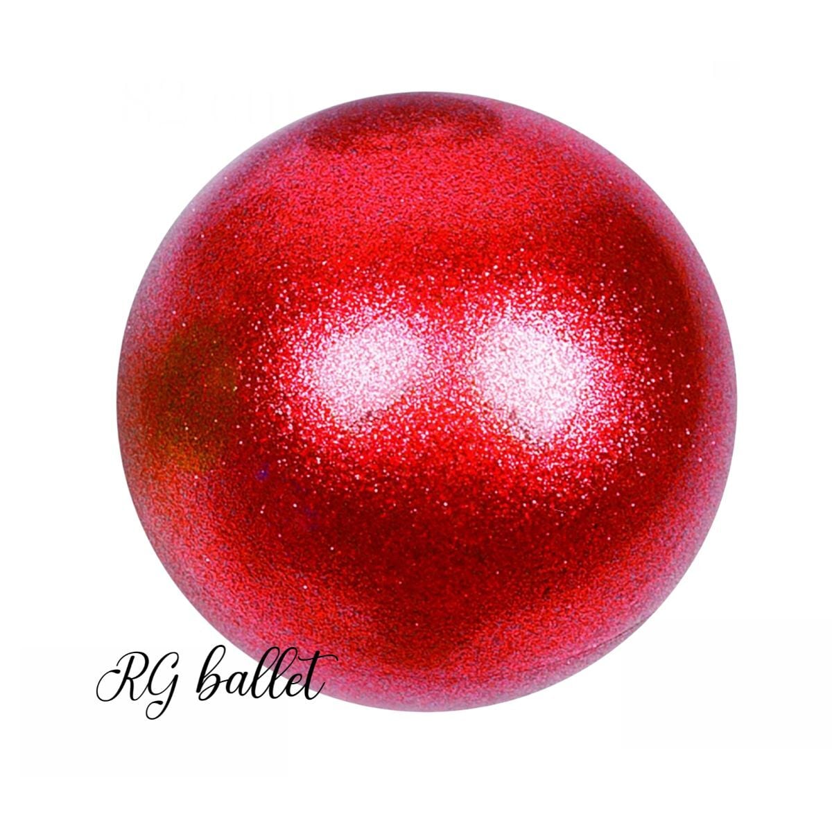 Amaya Tecnorubber Glitter Yarışma Topu Kırmızı 18,5 cm (FIG)
