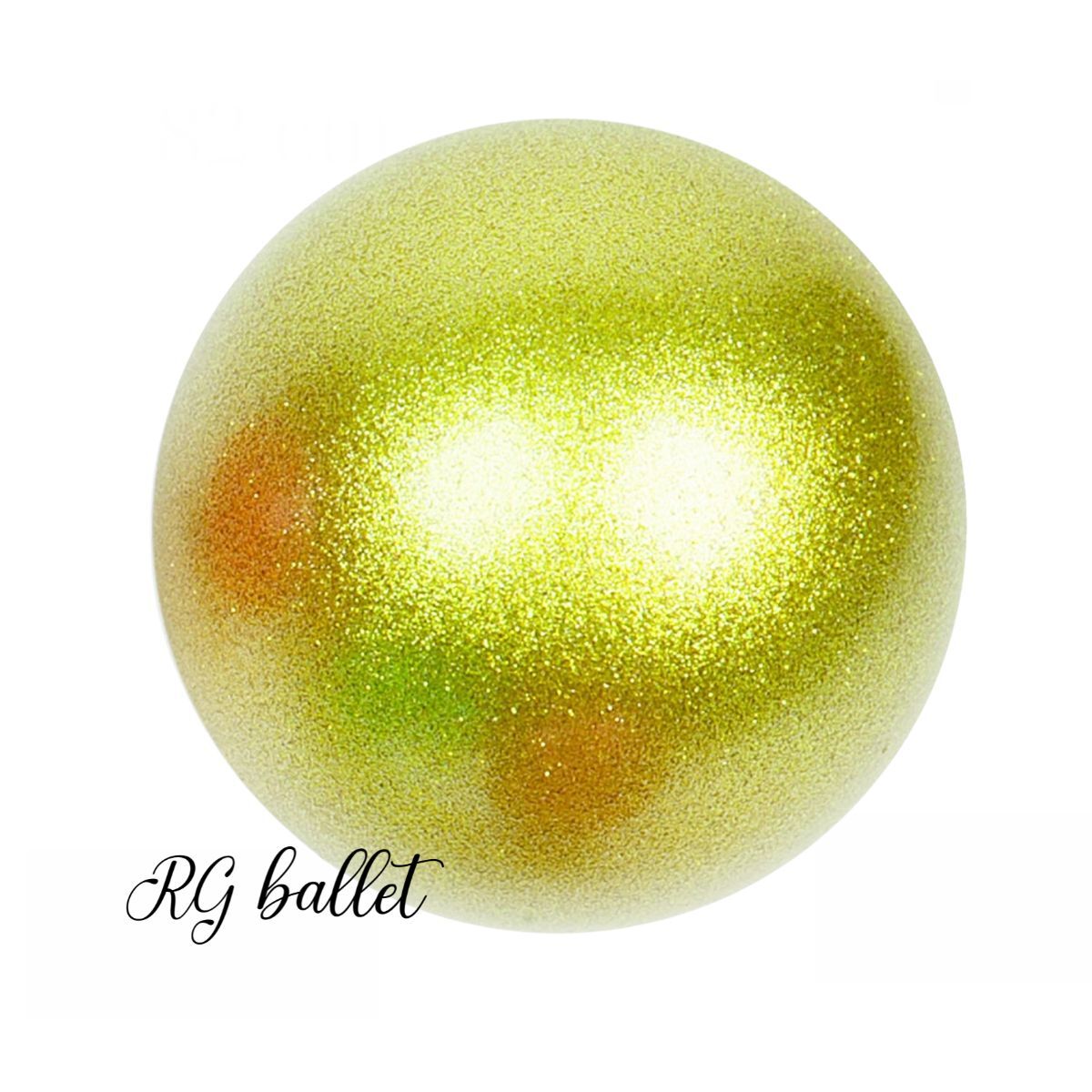 Amaya Tecnorubber Glitter Yarışma Topu Sarı 18,5 cm (FIG)