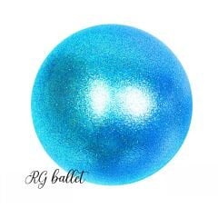 Amaya Tecnorubber Glitter Yarışma Topu Turkuaz 18,5 cm (FIG)