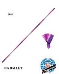 Sasaki Ritmik Cimnastik Kurdelesi MJ-715HG VIxPSPxRRK 5m – Çok Renkli (FIG)
