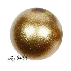 Amaya Tecnorubber Glitter Yarışma Topu Altın 18,5 cm (FIG)