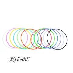 Ritmik Cimnastik Çemberi - Antrenman -  Yeşil (Florasan) -75 cm