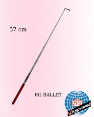 Sasaki Kurdele Çubuğu Simli M-781HJK SIxR - Gümüş/Kırmızı 57cm (FIG)