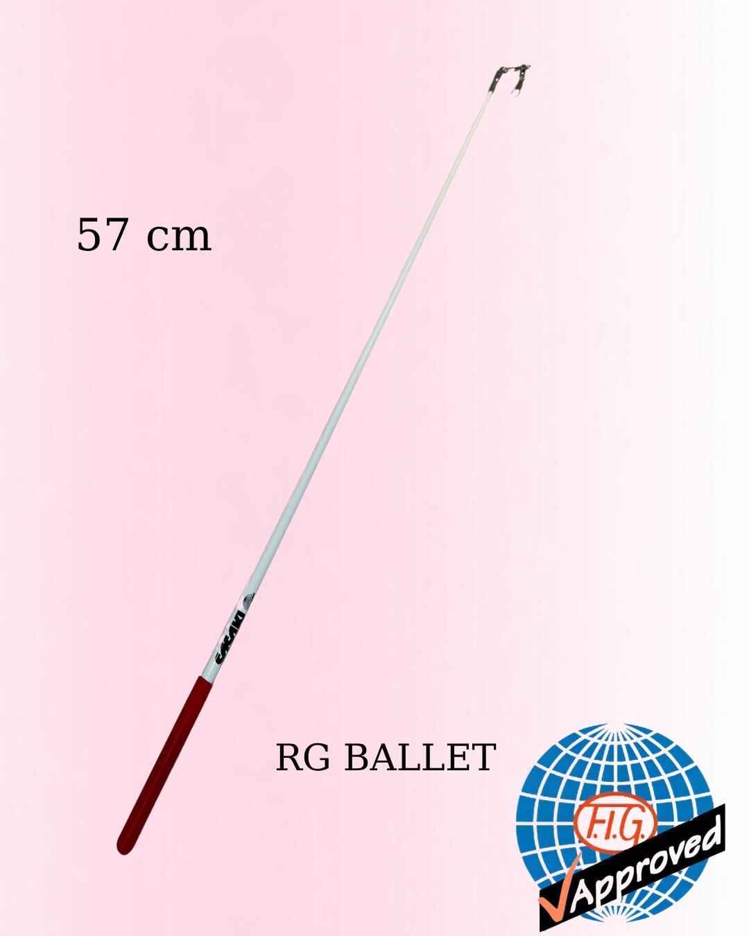 Sasaki Kurdele Çubuğu M-700JK WxR - Beyaz/Kırmızı 57 cm (FIG)