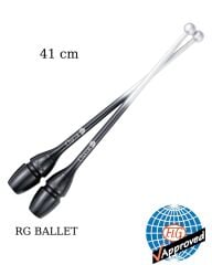 Chacott Ritmik Cimnastik Labutu Hi-Grip-II - 709 BeyazxSiyah 41 cm (FIG)
