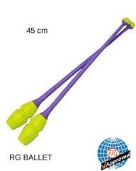 Chacott Ritmik Cimnastik Labutu Combi - 377 SarıxMor 45 cm (FIG)