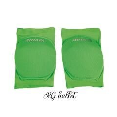 Ritmik Cimnastik Dizlikleri-Florasan Yeşil